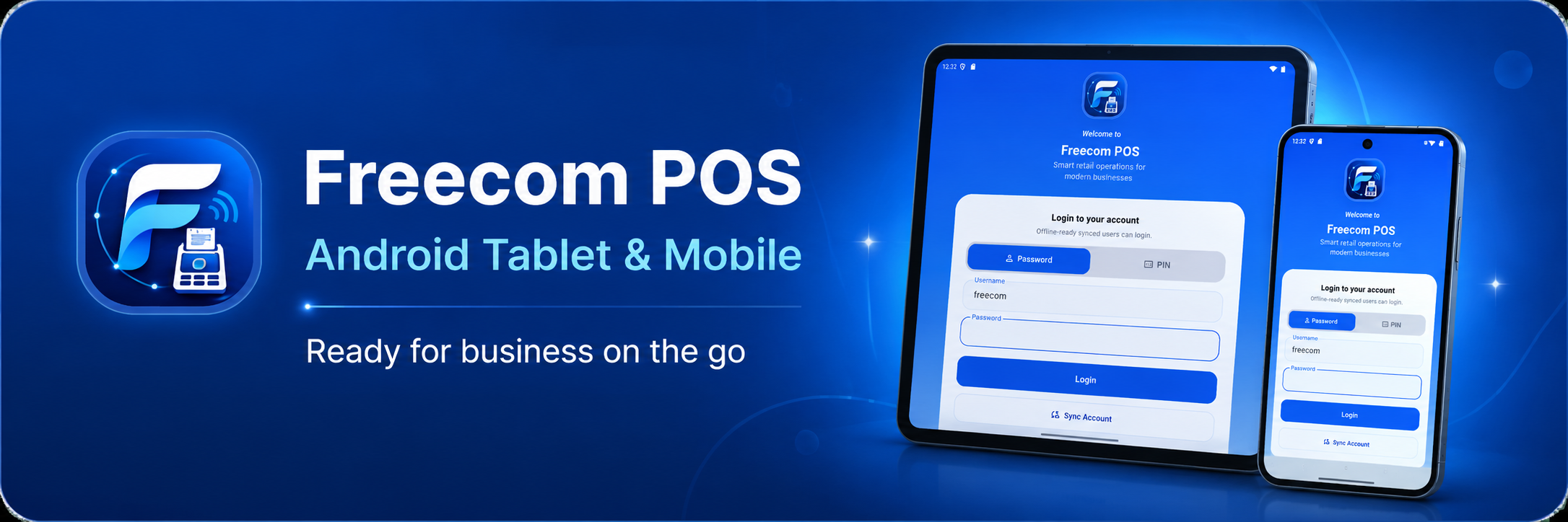 Freecom POS Android Tablet and Mobile